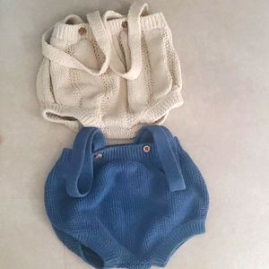 Zara Bloomers Set with Suspenders